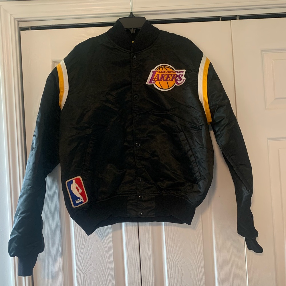 VTG 80s starter jacket.  Los Angeles Bomber NBA.